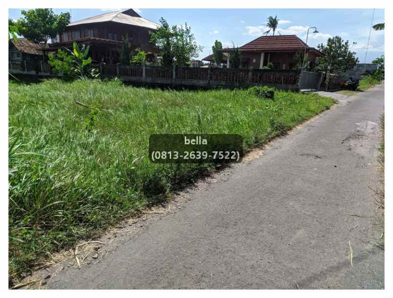 dijual tanah jl damai