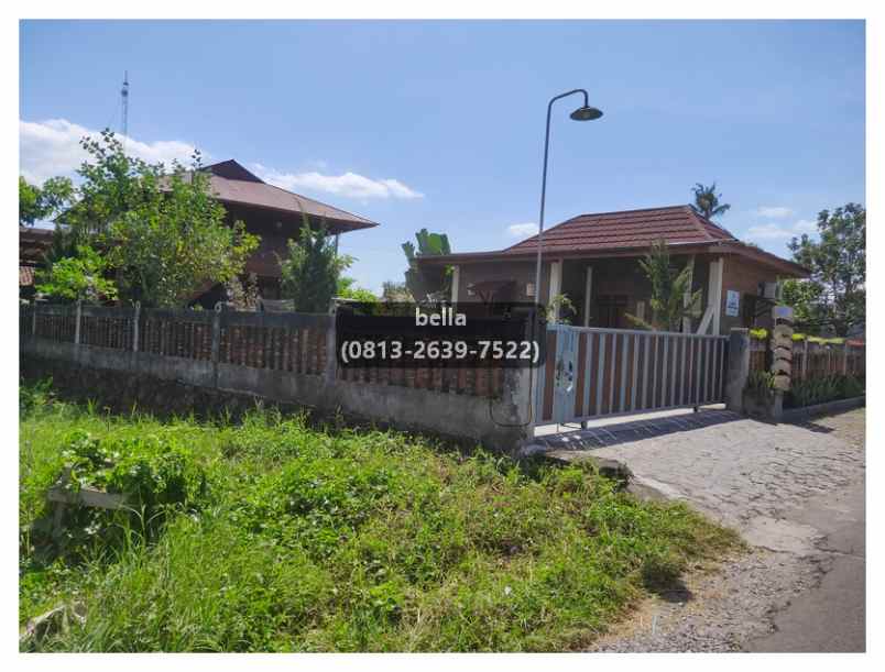 dijual tanah jl damai