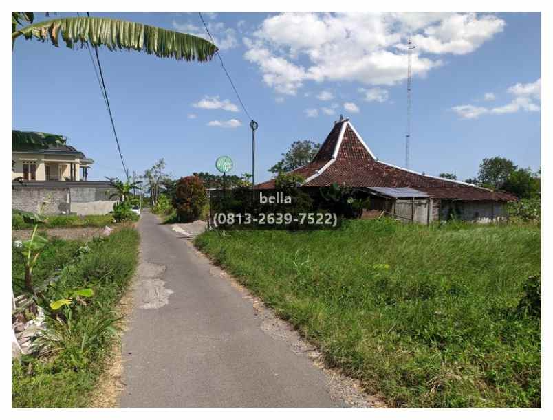 dijual tanah jl damai