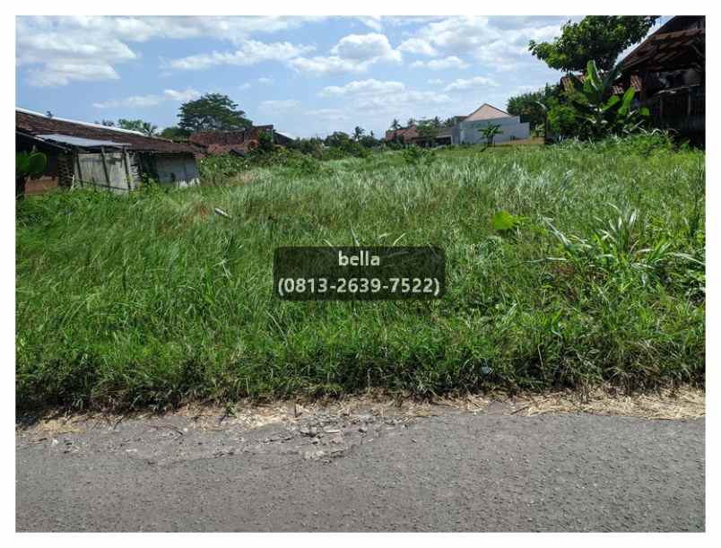 dijual tanah jl damai