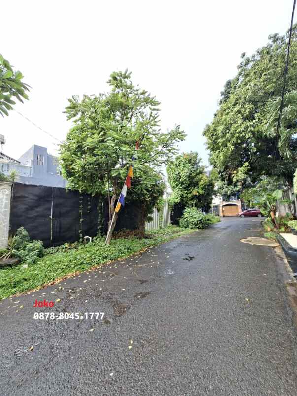 dijual tanah jl gedung hijau pondok indah