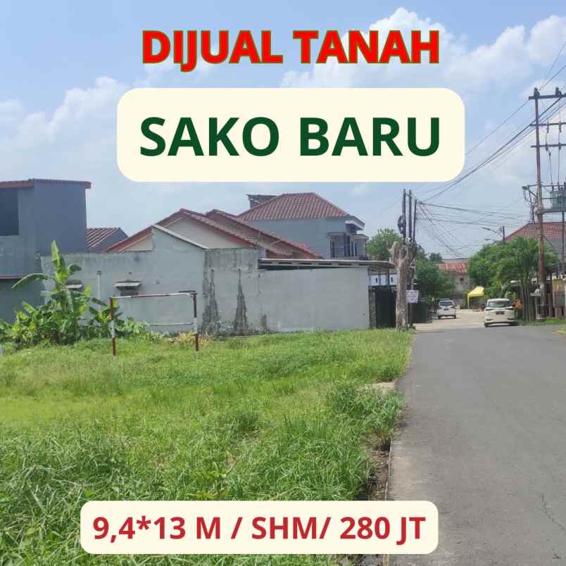 dijual tanah jl gotong royong