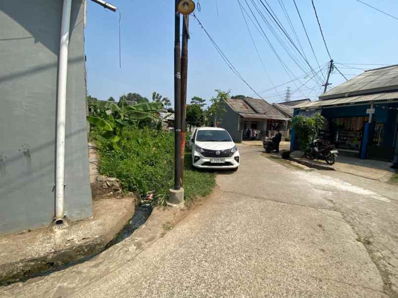 dijual tanah jl h tamin kavling sempu