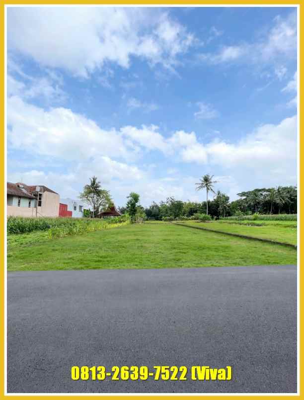 dijual tanah jl kaliurang km 10
