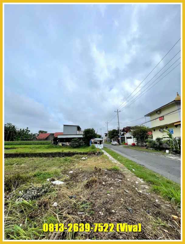 dijual tanah jl kaliurang km 10