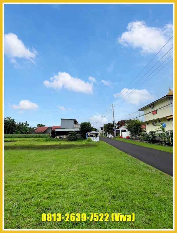 dijual tanah jl kaliurang km 10