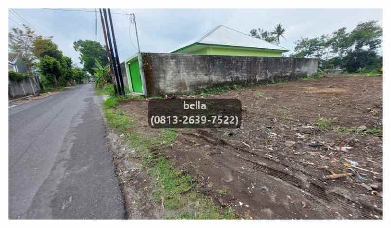 dijual tanah jl kaliurang km 9