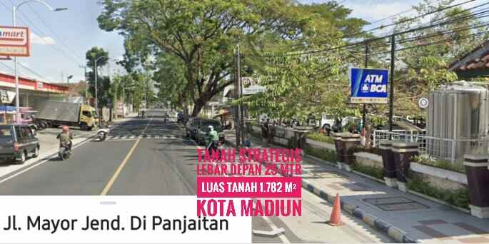 dijual tanah jl mayjen di panjaitan