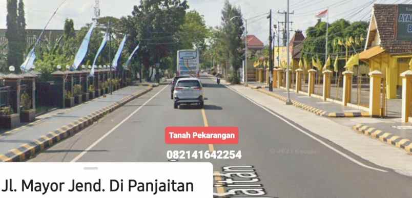 dijual tanah jl mayjen di panjaitan