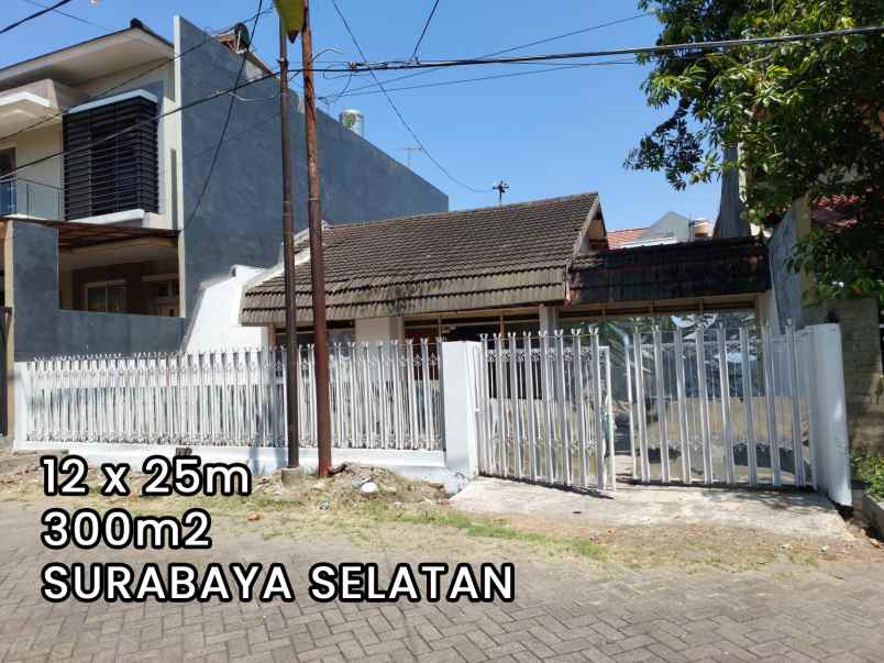 dijual tanah jl sidosermo indah x 8