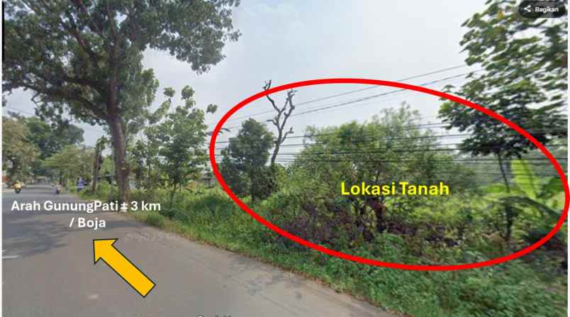 dijual tanah kandri