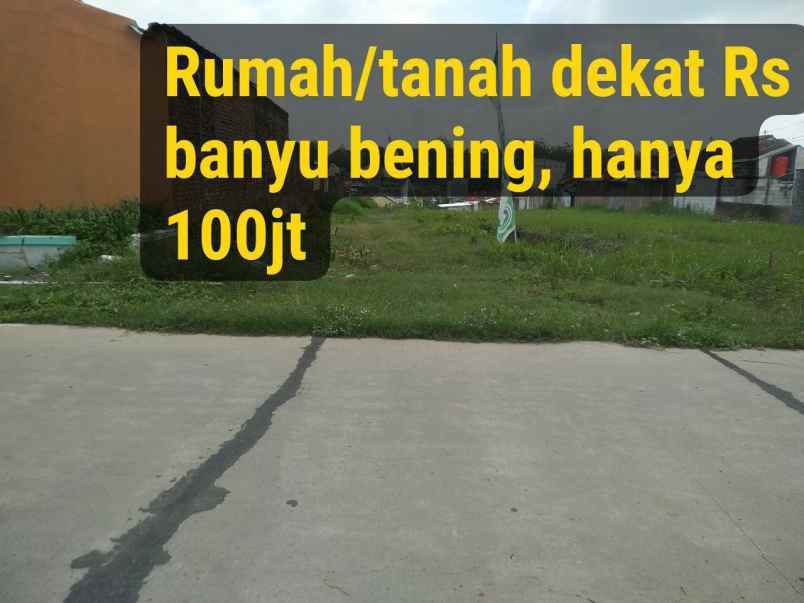 dijual tanah kawasan waduk cengklik