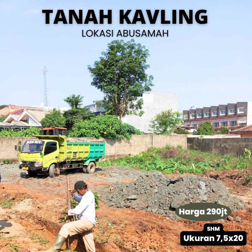 dijual tanah murah palembang lokasi abusamah