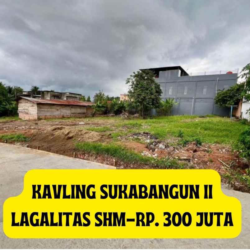 dijual tanah murah sukabangun 2 abussama