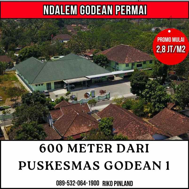 dijual tanah pandean vii sidoluhur