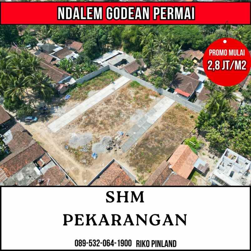 dijual tanah pandean vii sidoluhur