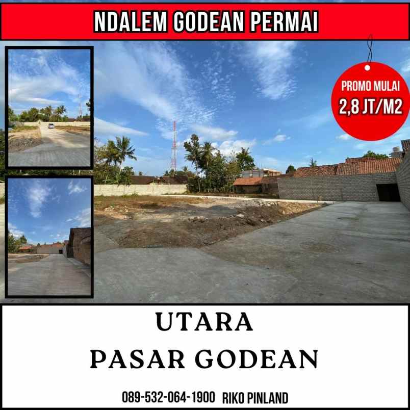 dijual tanah pandean vii sidoluhur