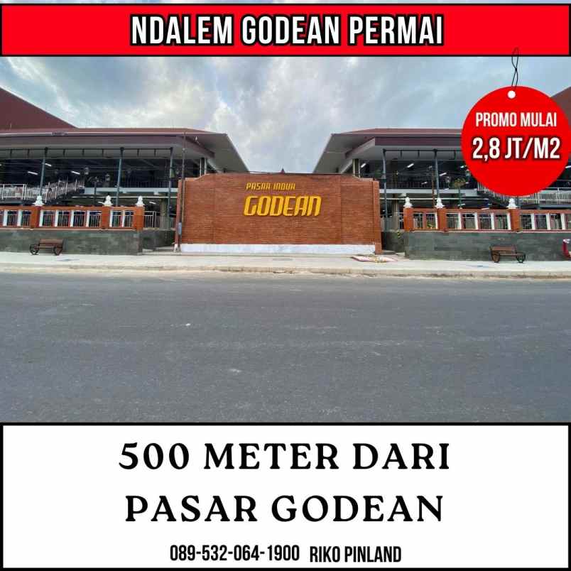 dijual tanah pandean vii sidoluhur