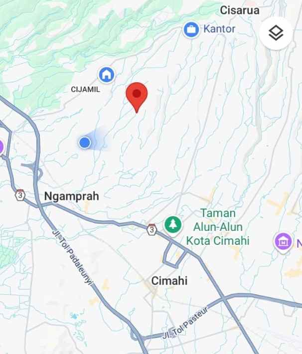 dijual tanah pinggir jalan sayap