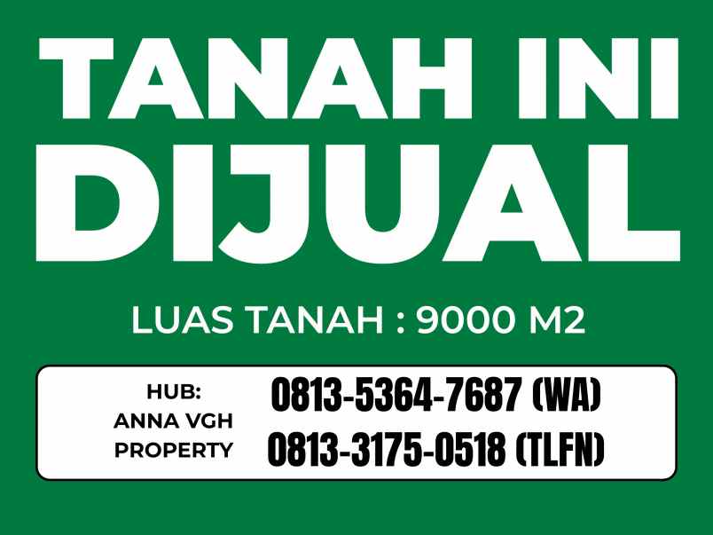 dijual tanah romokalisari kec benowo