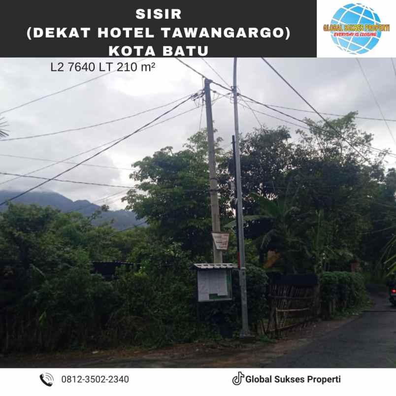 dijual tanah sisir