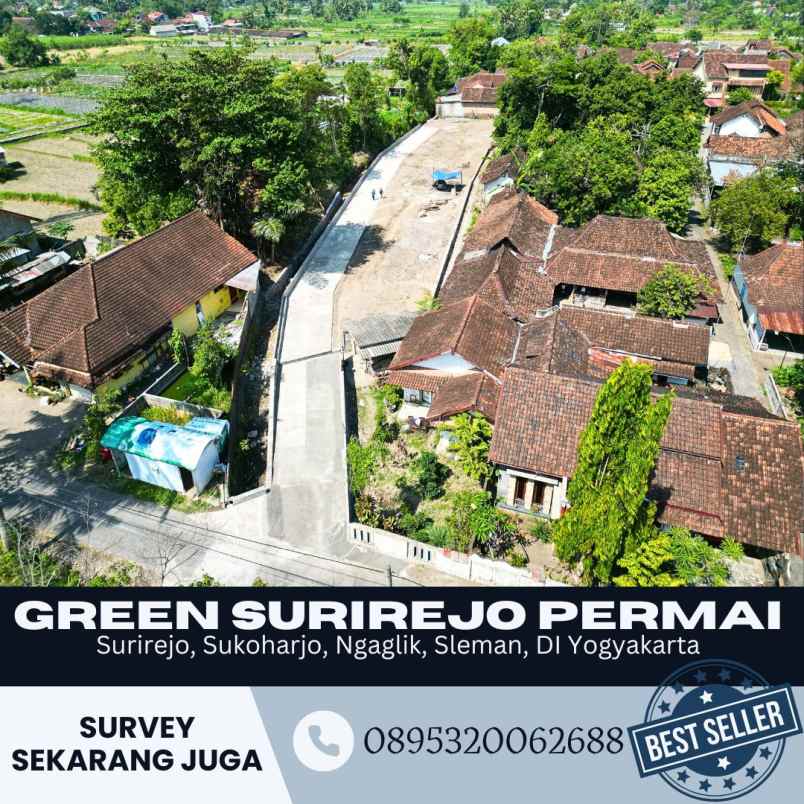 dijual tanah surirejo sukoharjo ngaglik