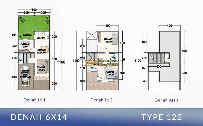 dijual villa daerah kh wahid hasyim