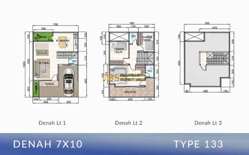 dijual villa daerah kh wahid hasyim