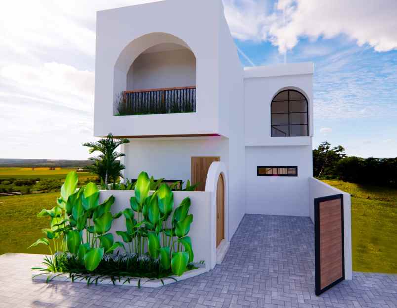 dijual villa jalan canggu kuta badung bali