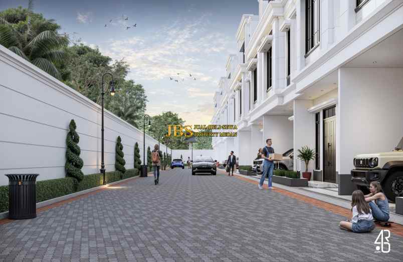 dijual villa komplek de maju palace