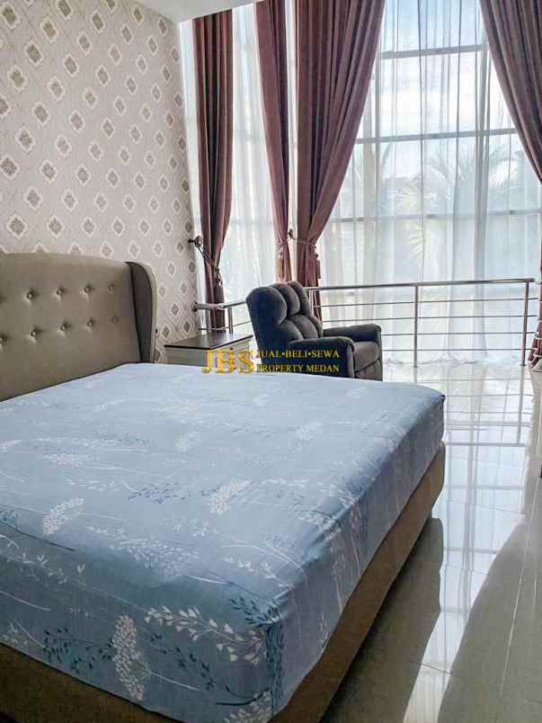 dijual villa komplek grand cemara asri