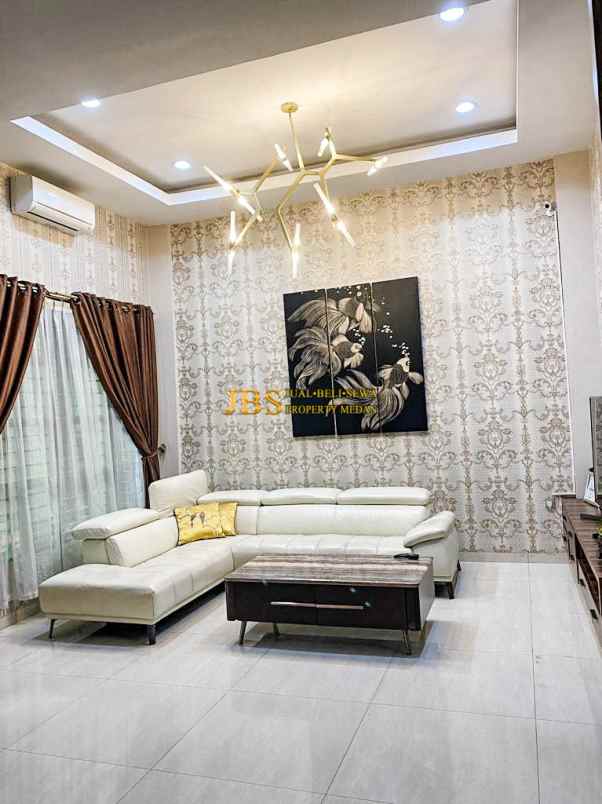 dijual villa komplek grand cemara asri