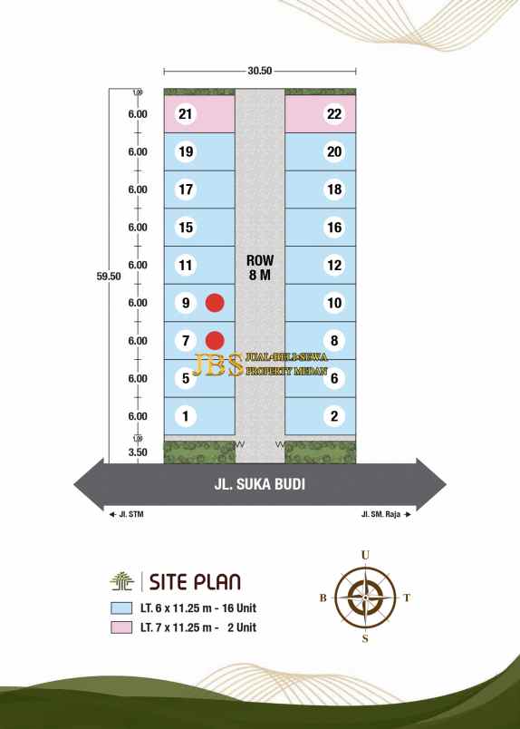 dijual villa komplek wellington jalan