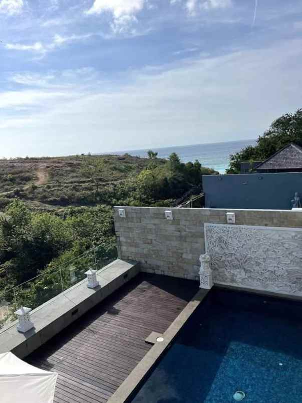 dijual villa luxury lantai 2 ocean view jungle uluwatu