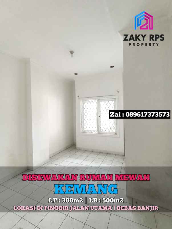 disewakan rumah jalan kemang