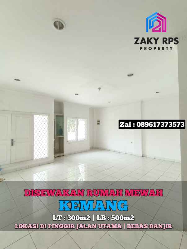 disewakan rumah jalan kemang