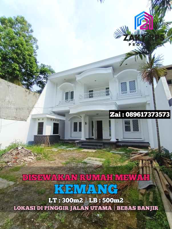 disewakan rumah jalan kemang