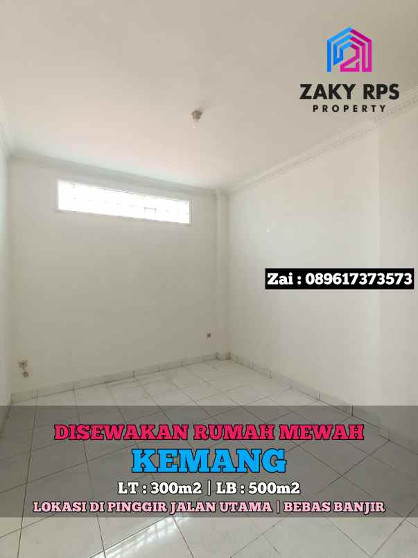 disewakan rumah jalan kemang