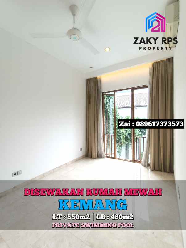 disewakan rumah kemang selatan