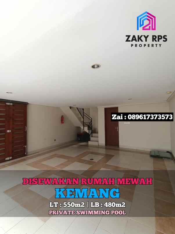 disewakan rumah kemang selatan