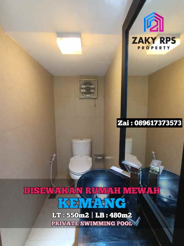 disewakan rumah kemang selatan