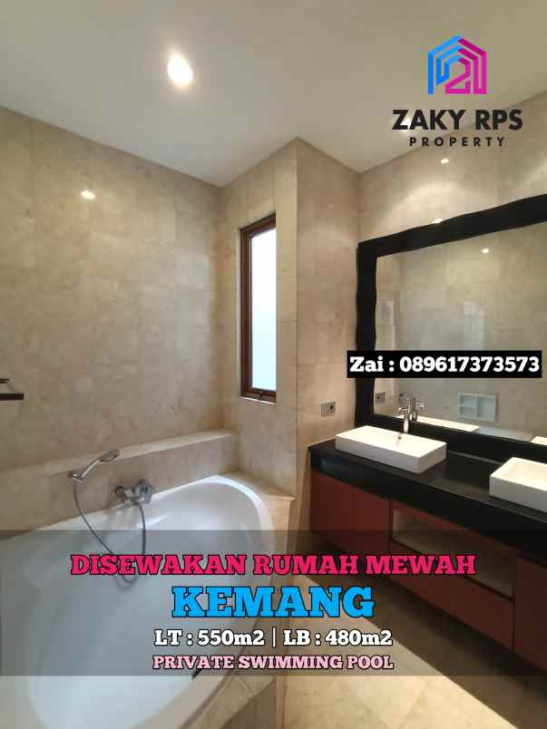 disewakan rumah kemang selatan