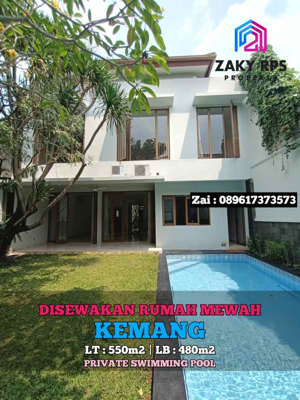 disewakan rumah kemang selatan