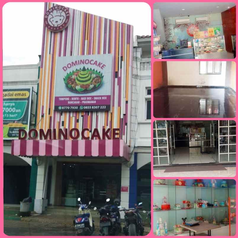 jual cepat ruko domino cake di jl ciledug raya kreo