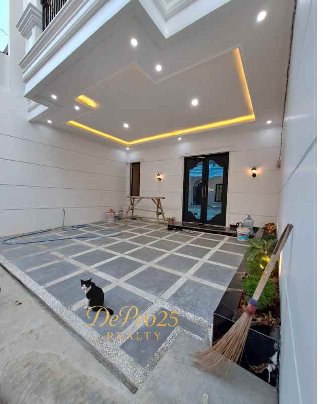 jual rumah american classic siap huni di jagakarsa