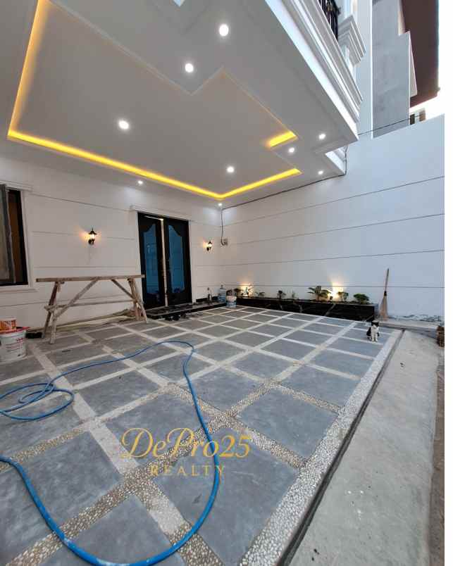 jual rumah american classic siap huni di jagakarsa