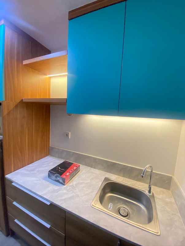 jual studio apartment collins boulevard serpong