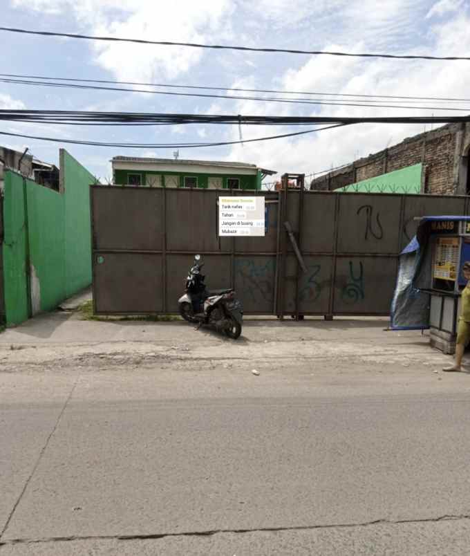 jual tanah dan bangunan dekat pasar cikupa tangerang