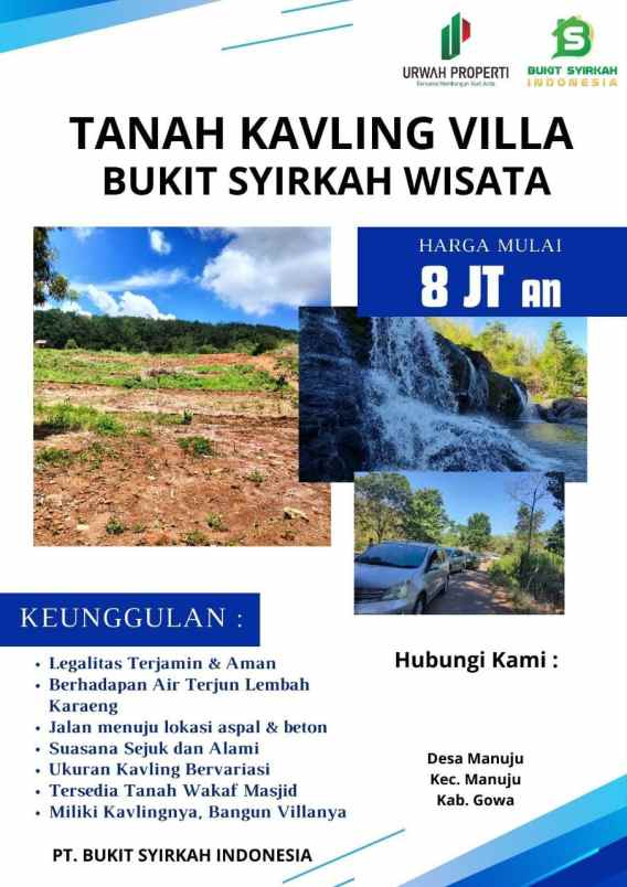 kavling bukit syirkah wisata