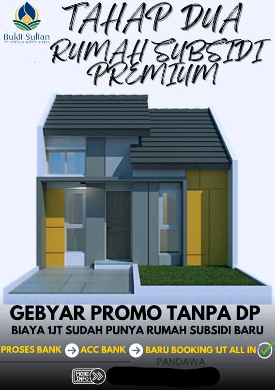 kpr perumahan subsidi bukit sultan tahap 2